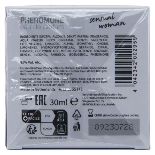 HOT - Parfum AUX Phéromones Tokyo Sensual Woman 30 ML