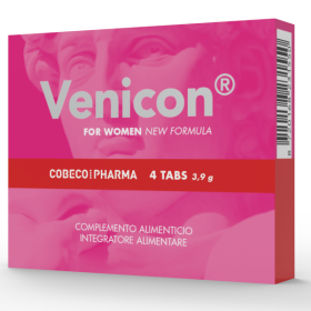 Cobeco - Venicon Suplemento Libido Femenina 4 Cápsulas
