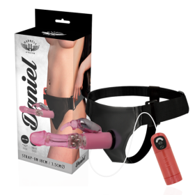 HARNESS ATTRACTION - RNES DANIEL AVEC VIBRATION ET ROTATION 18 CM -O- 3.5 CM HARNESS ATTRACTION