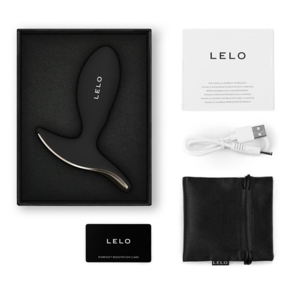Lelo - Surfer 2 Plug Vibrant Anal Unisexe Noir