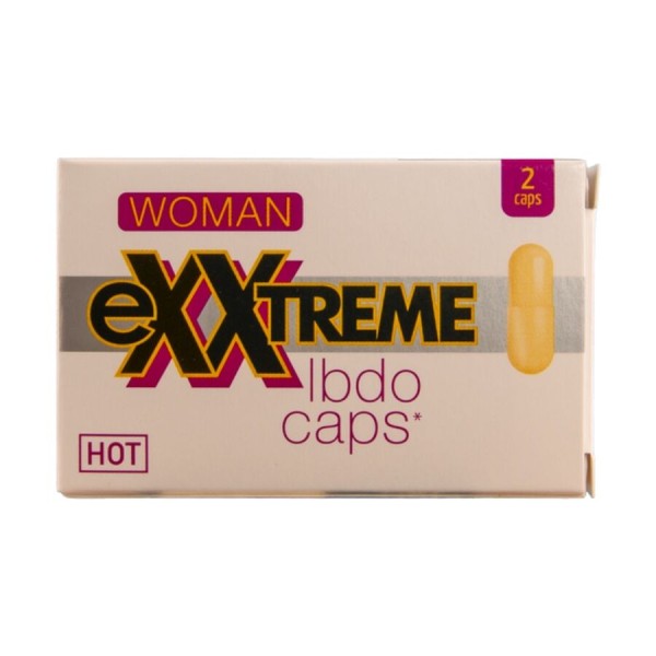 HOT - Capsules Pour Libido Extrême Femme 2 Unités