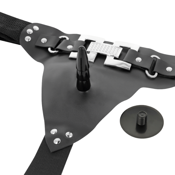 HARNESS ATTRACTION - DELUXE HARNAIS AVEC VIBRATION RÉALISTE 18 X 4,5CM HARNESS ATTRACTION