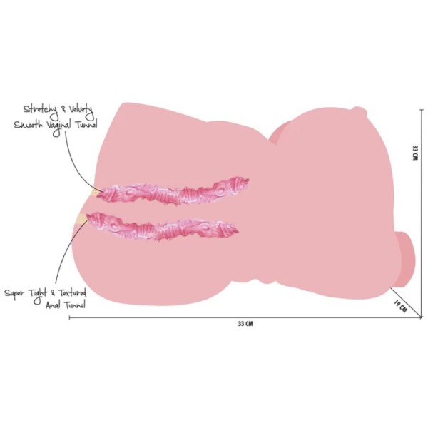 Desejo Oculto - Masturbador Feminino BIG FAT Banging Babe Torso...