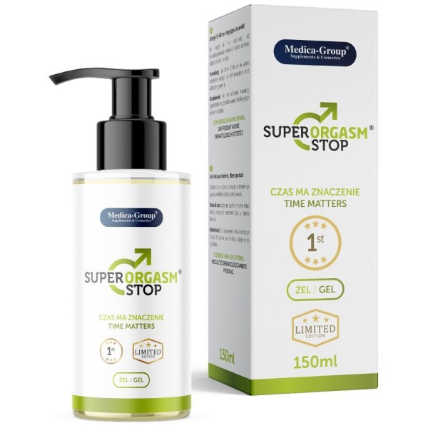 Medica Group - Super Orgasm Stop GEL Intime Pour Hommes 150 ML