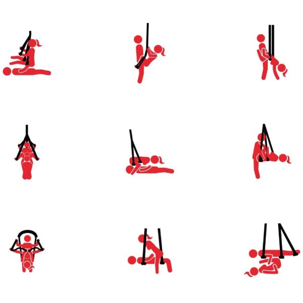 Desejo oculto - balanço sexual para amantes extremos com suporte