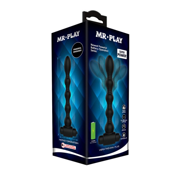 MR Play - Masajeador Anal Vibrador – Plugs Anales