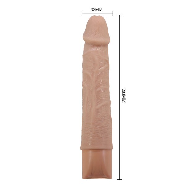 Pretty Love - Vibrador Leander flexível e realista para alavanca