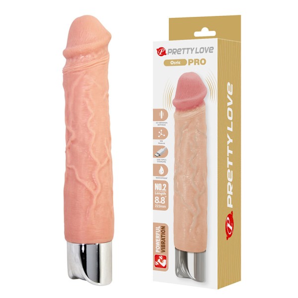 Pretty Love - Vibrador Osric PRO flexível e realista