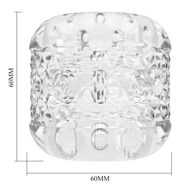 Pretty Love - Crystle Masturbateur À Double Entrée