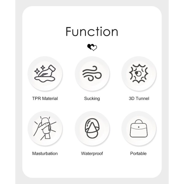 Pretty Love - Masturbador Crystle de Doble Entrada