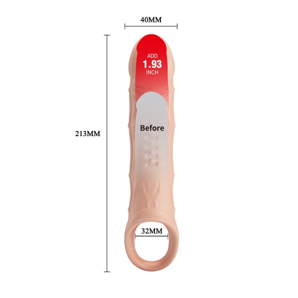 Pretty Love - Funda Vibradora para Pene Brad