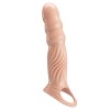 Pretty Love - Funda para pene texturizada con alargadores