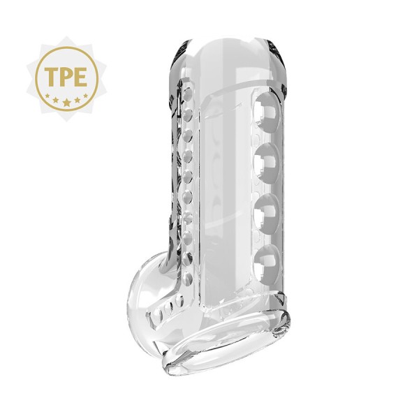 Pretty Love - Funda para pene con textura transparente