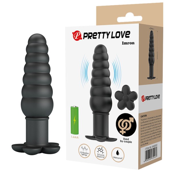 Pretty Love - Imron Vibrating Anal Plug – Vibradores anales