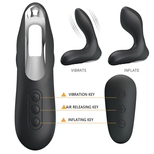 MR Play - Masseur DE Prostate Avec Télécommande À Vibrations