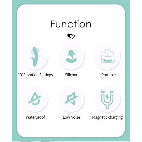 Pretty Love - DJ Stick Vibrateur G-Spot Turquoise