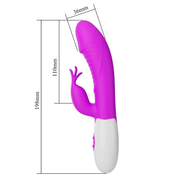 Pretty Love - Vibrador Punto G Rasmussen Morado