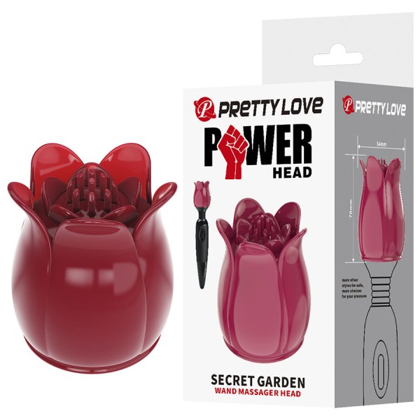 Pretty Love - Cabeça de Massagem Rosa – Massagistas