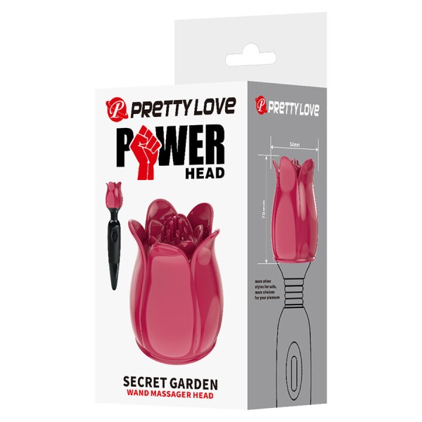Pretty Love - Cabeça de Massagem Rosa – Massagistas