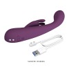 Pretty Love - Emma Vibrateur Violet Rabbit Avec Stimulateur