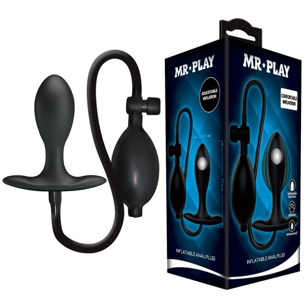 MR Play - Plug Anal Inflable Ajustable - Anal Inflable