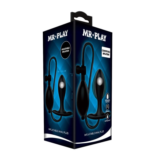 MR Play - Plug Anal Gonflable Réglable – Anal gonflable