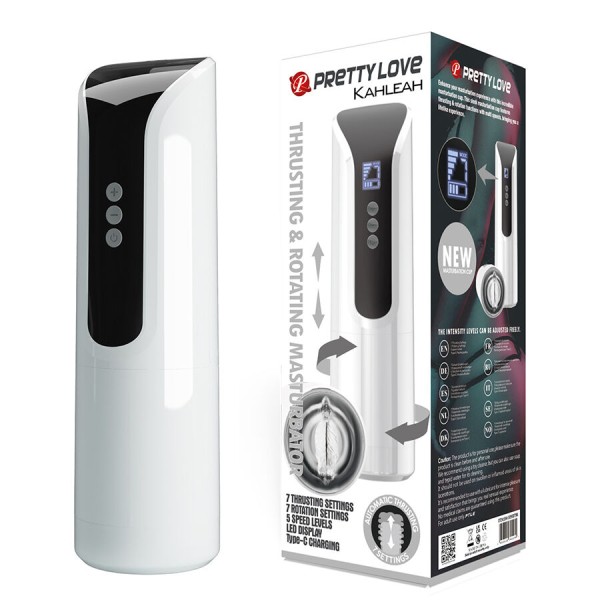 Pretty Love - Masturbador Kahleah com impulso e rotação