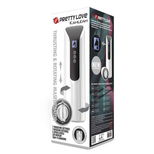Pretty Love - Masturbador Kahleah com impulso e rotação