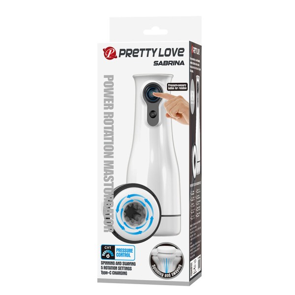 Pretty Love - Sabrina Masturbateur Masculin Rotatif ET À Bascule