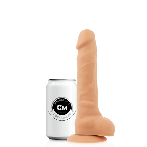 Cock Miller - Harnais + Cocksil Articulable Densité Silicone 1...