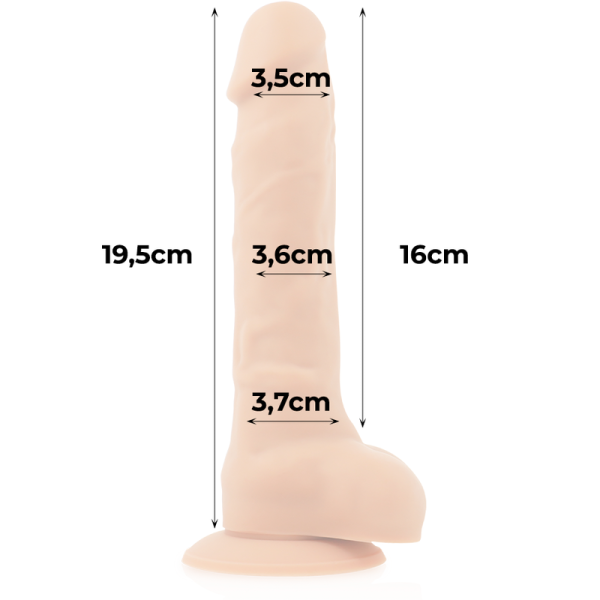 Cock Miller - Harnais + Cocksil Articulable Densité Silicone 1...