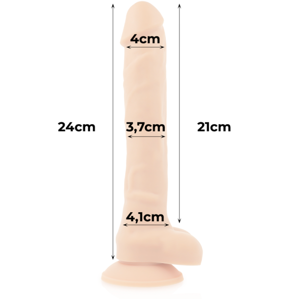 Cock Miller - Harnais + Cocksil Articulable Densité Silicone 2...