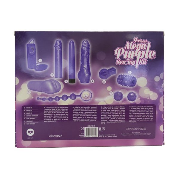TOYJOY - JUST FOR YOU KIT DE JOUETS SEXUELS MÉGA VIOLET TOYJOY