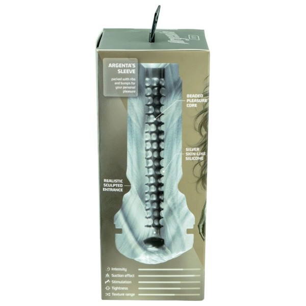 KIIROO - COLLECTION ÉTOILES DE MASTURBATEURS KIROS FEEL ARGENTA