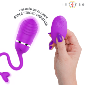 INTENSE - OVO VIBRANTE SOOKIE COM CONTROLE REMOTO ROXO