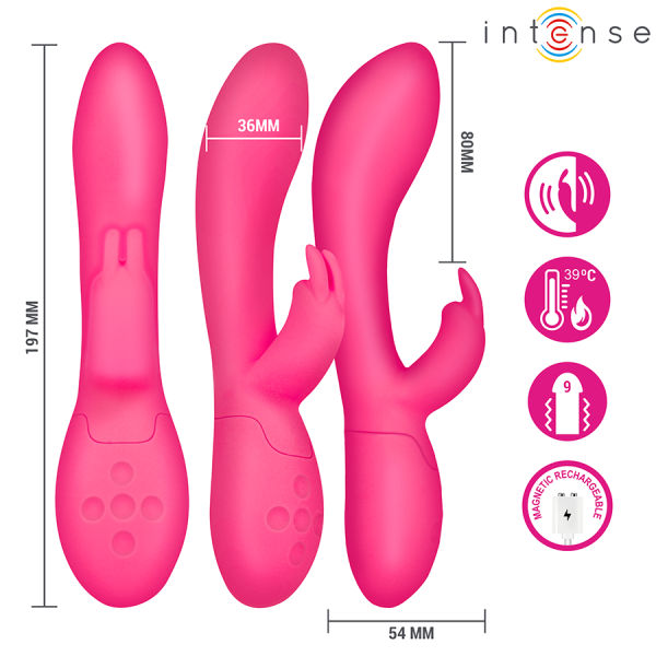 INTENSE - STIMULATEUR TAMMY RABBIT CHAUFFANT