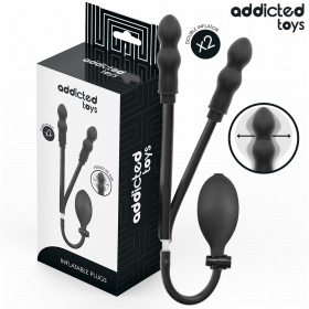 ADDICTED TOYS - PLUG ANAL DOBLE INFLABLE MODELO 3