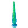 ÉPICO - DILDO DE TENTÁCULO FLUORESCENTE SCYLLA FINO DE TAMANHO GRANDE