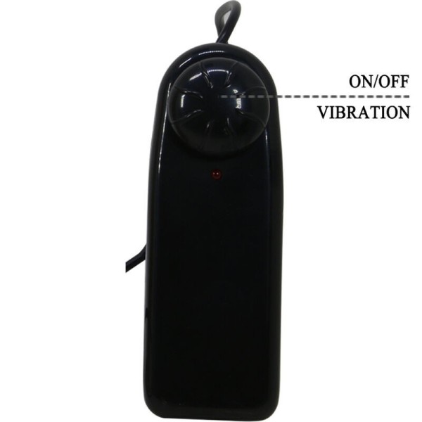 PRETTY LOVE - STARKS SLIP HARNAIS DILDO VIBRANT MULTI-VITESSES 17,5 CM MARRON CLAIR PRETTY LOVE