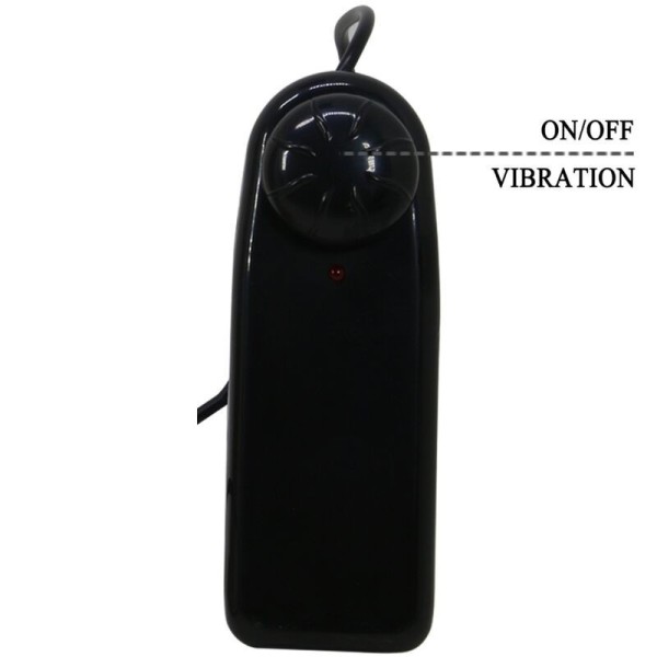 PRETTY LOVE - MARION HARNAIS SLIP UNIVERSEL AVEC DILDO VIBRANT 19 CM MARRON PRETTY LOVE