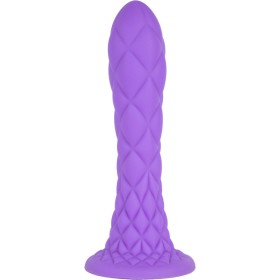 SILEXD - DREAMY DILDO FANTASY TERMOREATIVO LÍQUIDO SILICONE ROXO 18,5 CM