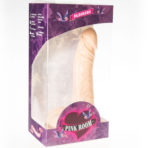 QUARTO ROSA - DILDO DE CARNE REALISTA EBAN 19 CM