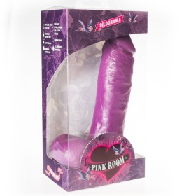 QUARTO ROSA - ANTON REALISTIC DILDO ROXO 21,5 CM