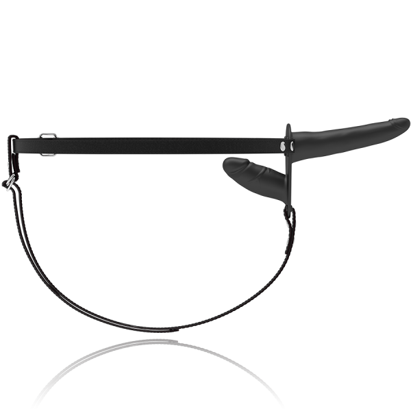 FETISH SUBMISSIVE HARNESS - DOUBLE PÉNÉTRATION NOIR FETISH SUBMISSIVE HARNESS