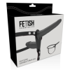 FETISH SUBMISSIVE HARNESS - DOUBLE PÉNÉTRATION NOIR FETISH SUBMISSIVE HARNESS