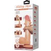 BONITO AMOR - SÉRIE SLIDING SKIN DILDO REALÍSTICO COM VENTOSA DESLIZANTE PELE CARNE CONTROLE REMOTO 21,8 CM
