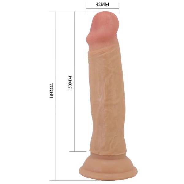 BONITO AMOR - DILDO REALÍSTICO QUENTIN 18 CM CARNE