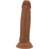 BONITO AMOR - DILDO REALÍSTICO QUENTIN 18 CM MARROM