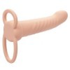 CALEXOTICS - MAXX DOUBLE PÉNÉTRATEUR NERVURÉ 10 VIBRATIONS FLESH CALEXOTICS