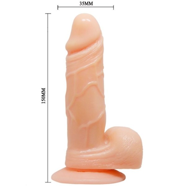 BAILE - DONG REALÍSTICO PREMIUM DILDO REALÍSTICO NATURAL